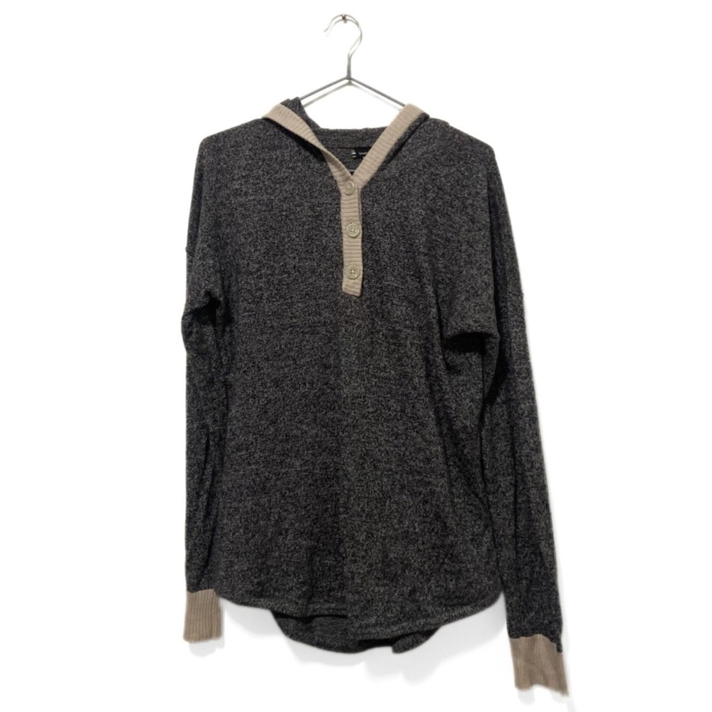 Smartwool Heather Grey Shadow Pine Hoodie Sweater Size Medium